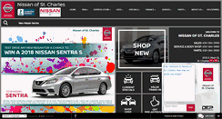 Desktop Screenshot of nissanofstcharles.com